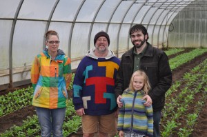 Natalie, Kris and Khloe visiting Gerry Pattison at Pattison Farms